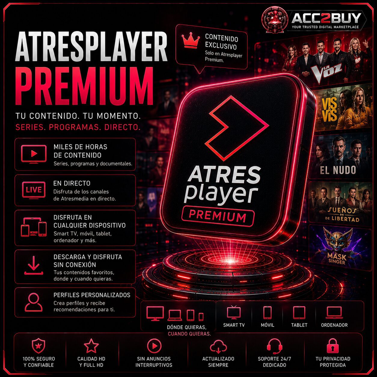 AtresPlayer — ACC2BUY