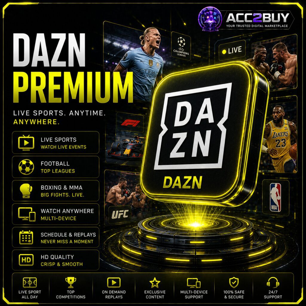 Listing image for DAZN Cheap — DAZN Global at ACC2BUY