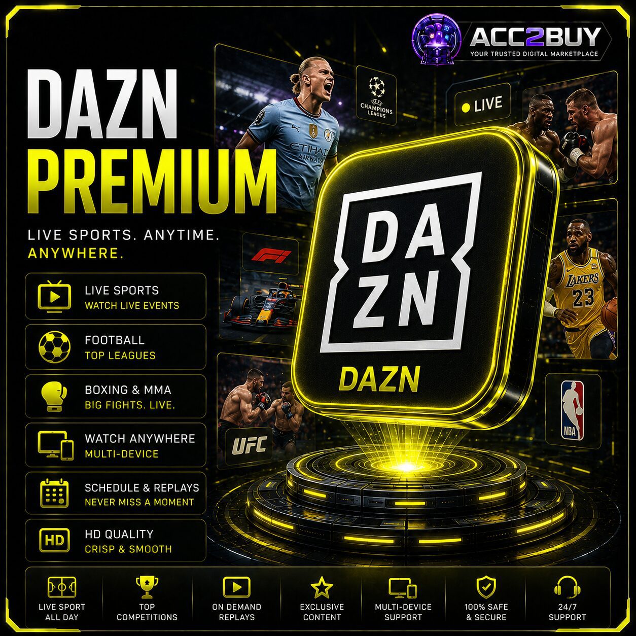 DAZN Global — ACC2BUY