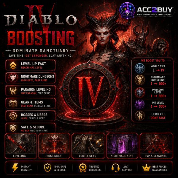 Diablo 4 Boosting