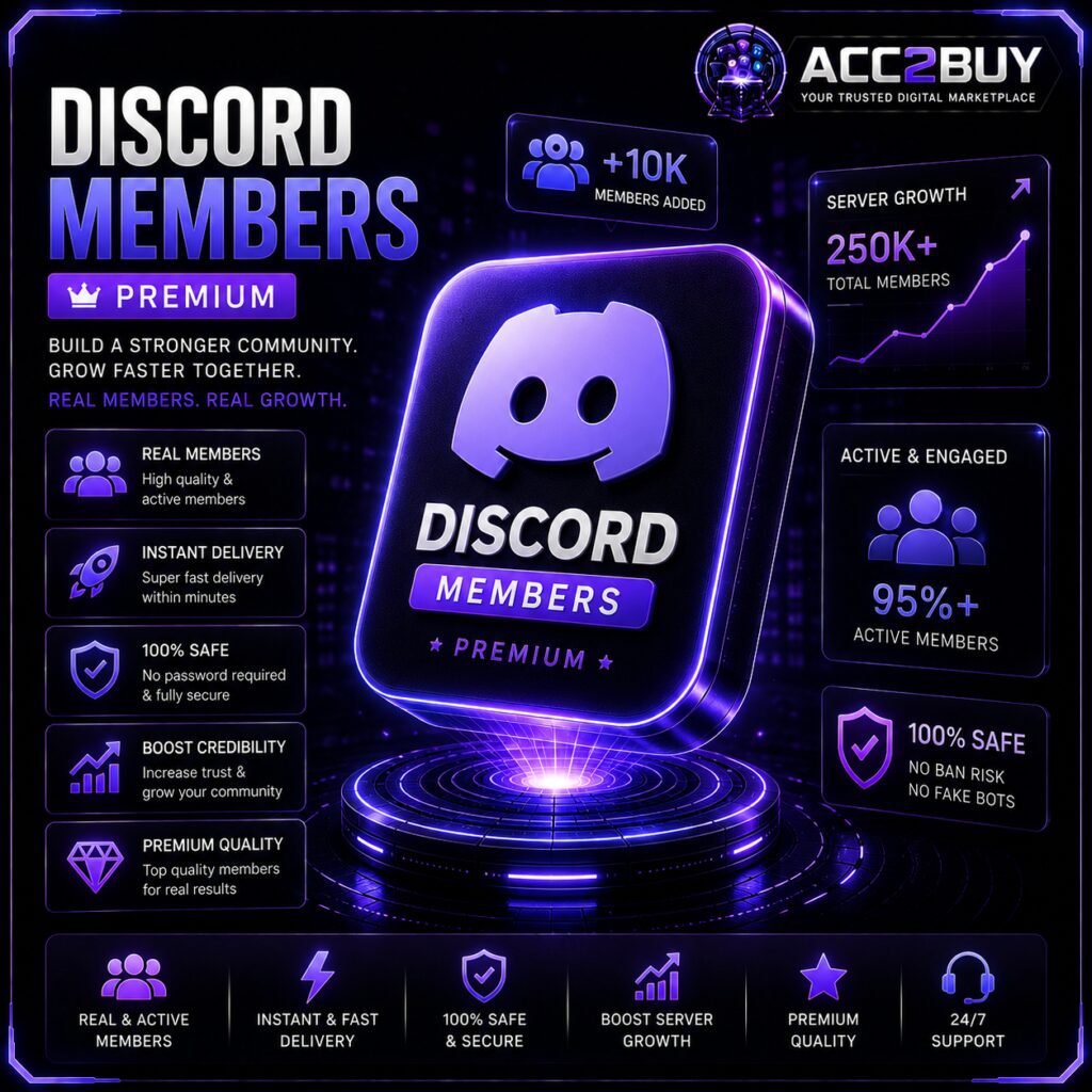 Listing image for Buy Discord Members — Discord Members at ACC2BUY