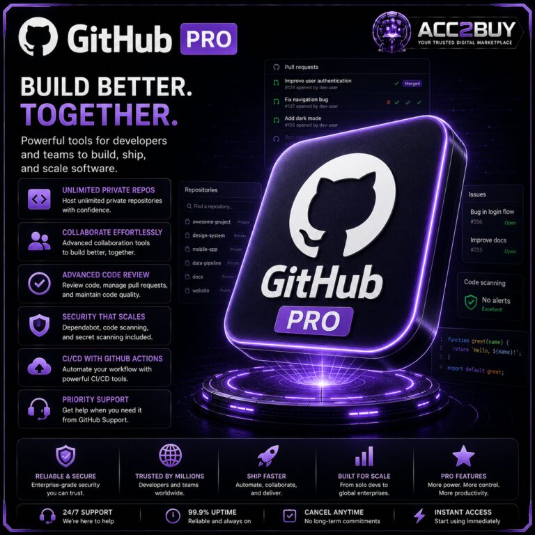 GitHub Pro