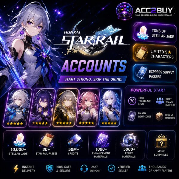 Honkai Star Rail Accounts
