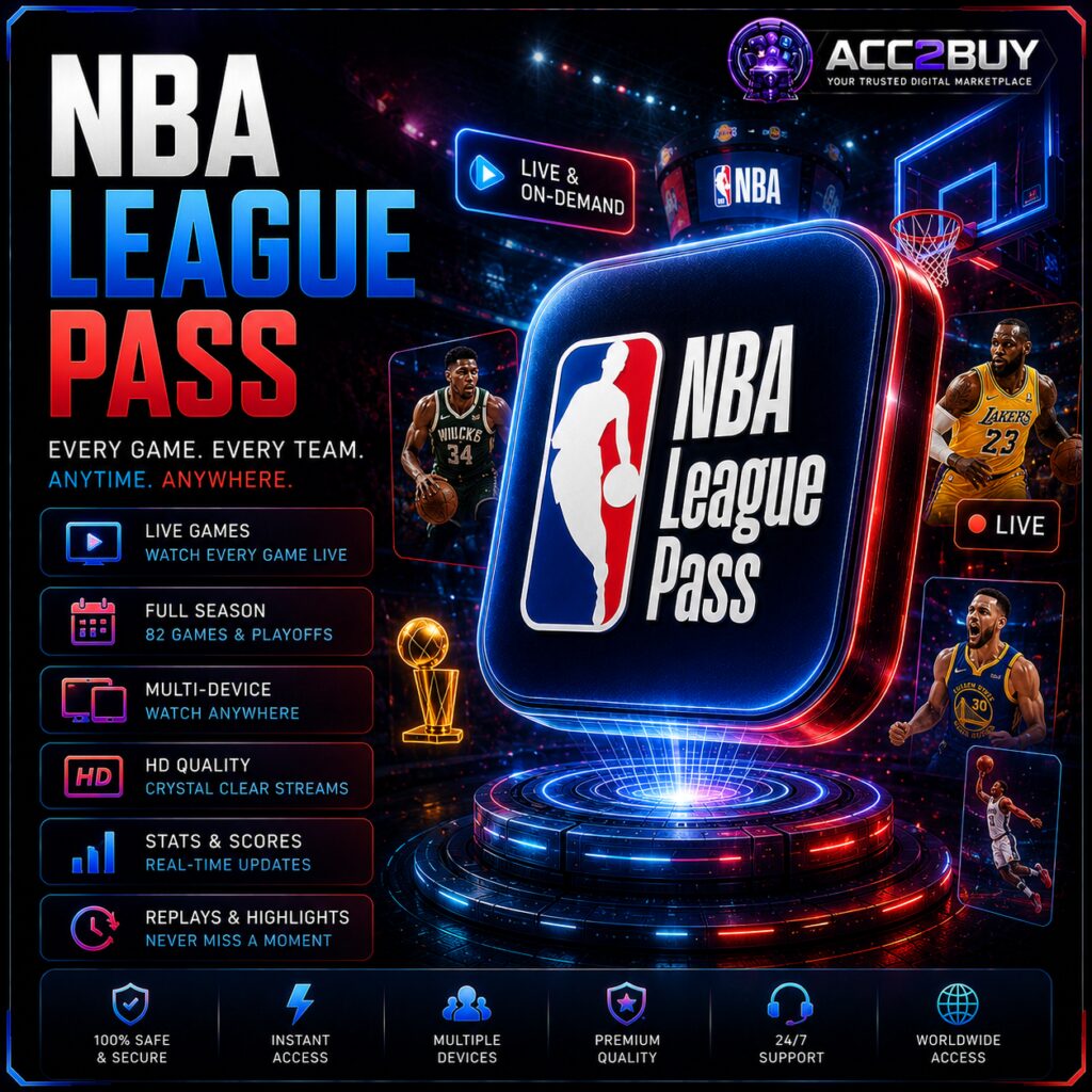 Listing image for Buy NBA Pass — NBA League Pass at ACC2BUY