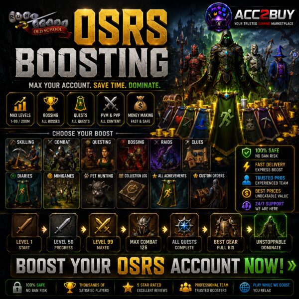 OSRS Boosting