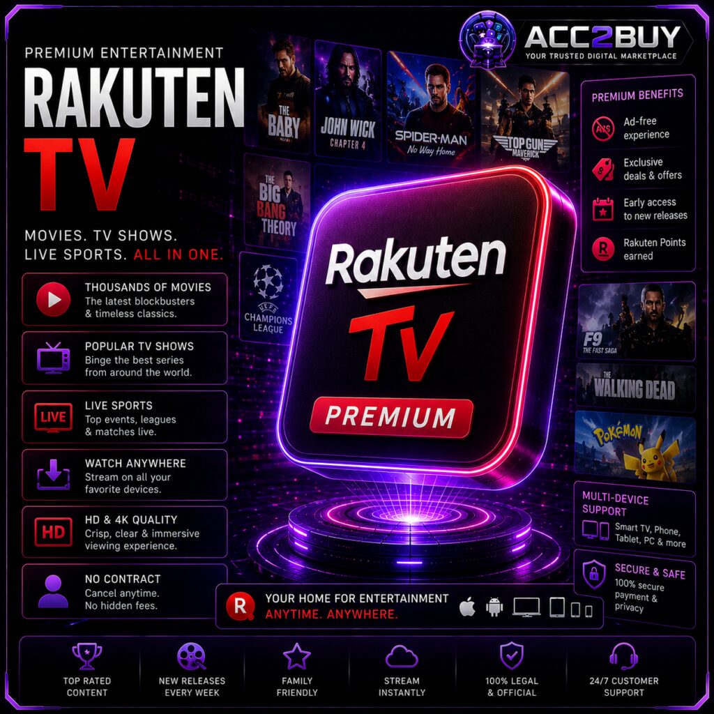 Rakuten Viki — the Viki Subscription listing image at ACC2BUY