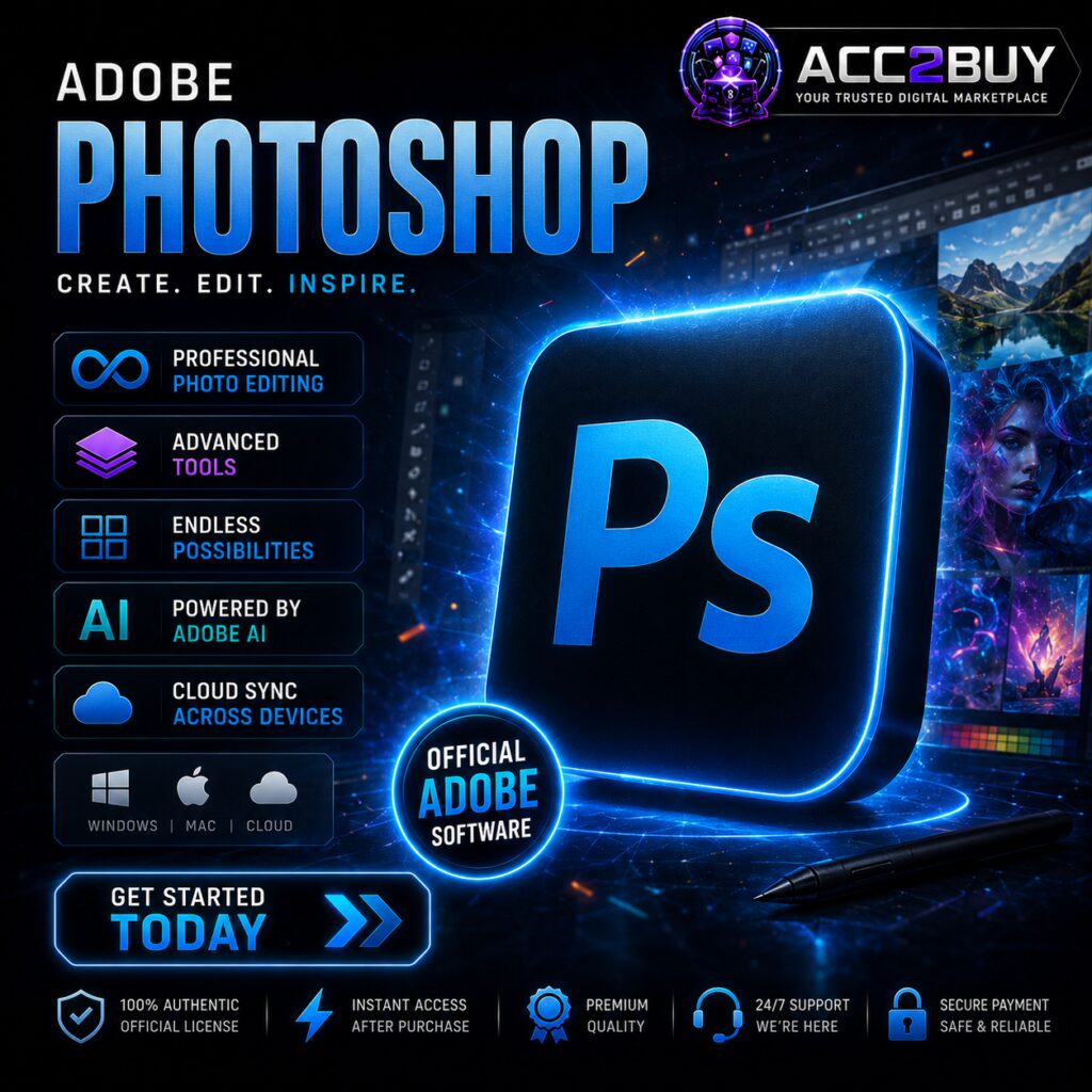 Adobe Photoshop — the Cheap Photoshop listing image at ACC2BUY