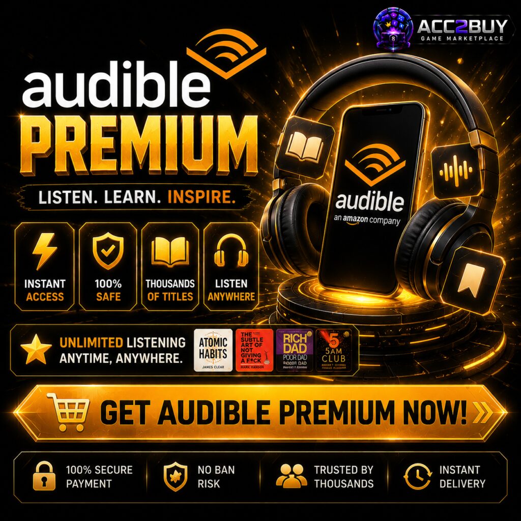 Listing image for Audible Cheap — Audible Premium at ACC2BUY