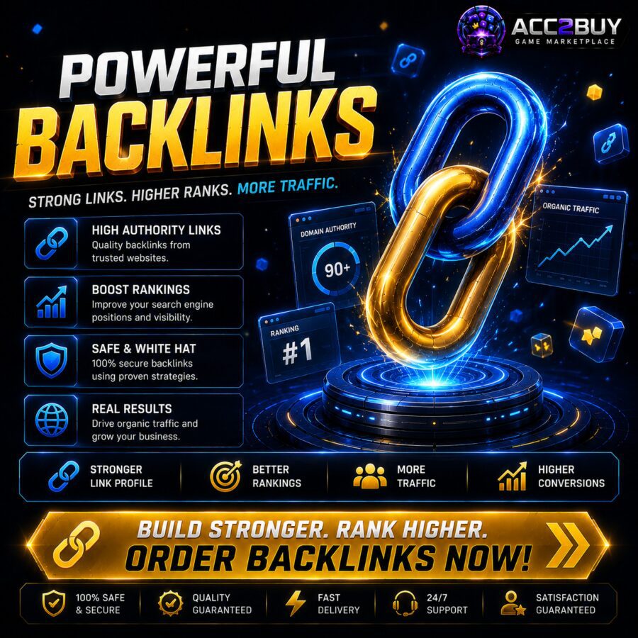 Listing image for Cheap Backlinks — Backlinks at ACC2BUY
