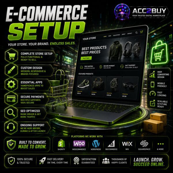 E-commerce Setup