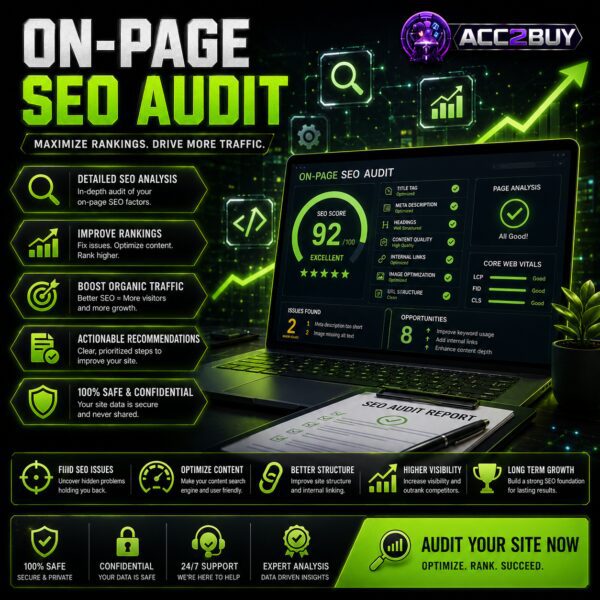 On-Page SEO Audit