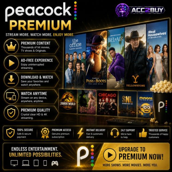 Peacock Premium