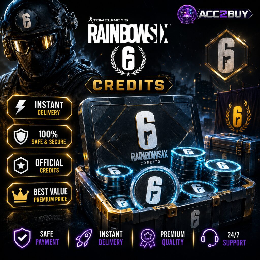 Official ACC2BUY listing image for Rainbow Six Credits (Gaming)