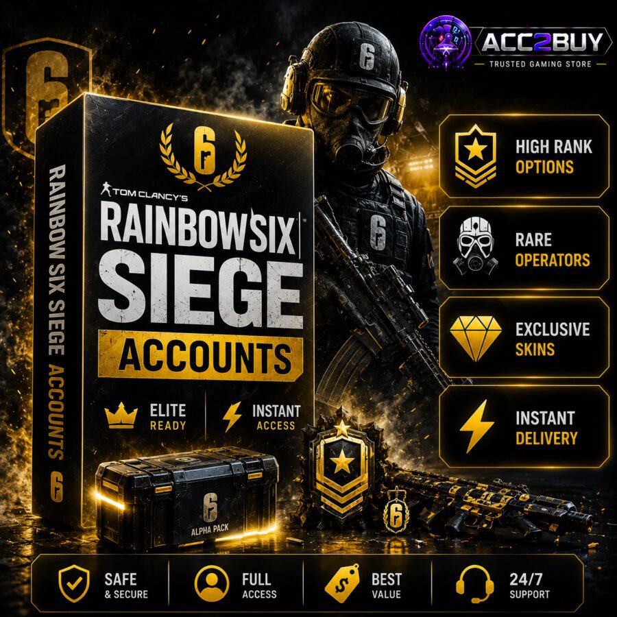 Rainbow Six Siege Accounts — Gaming listing image, ACC2BUY