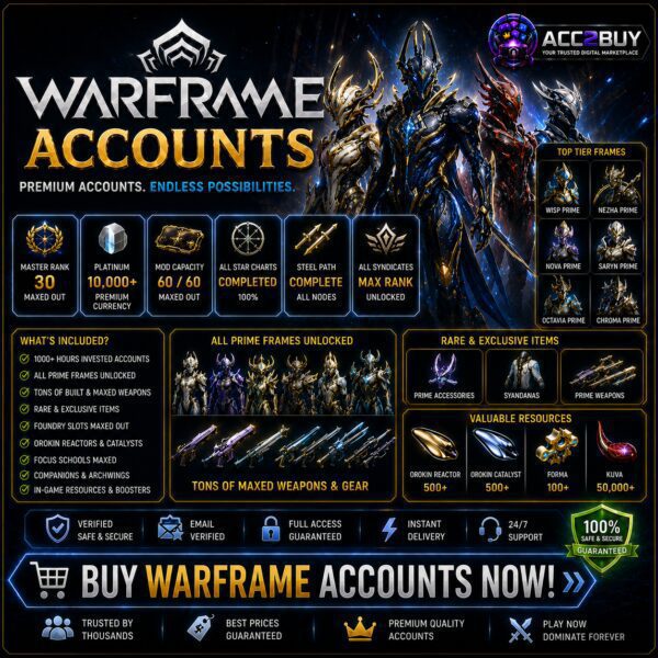 Warframe Accounts