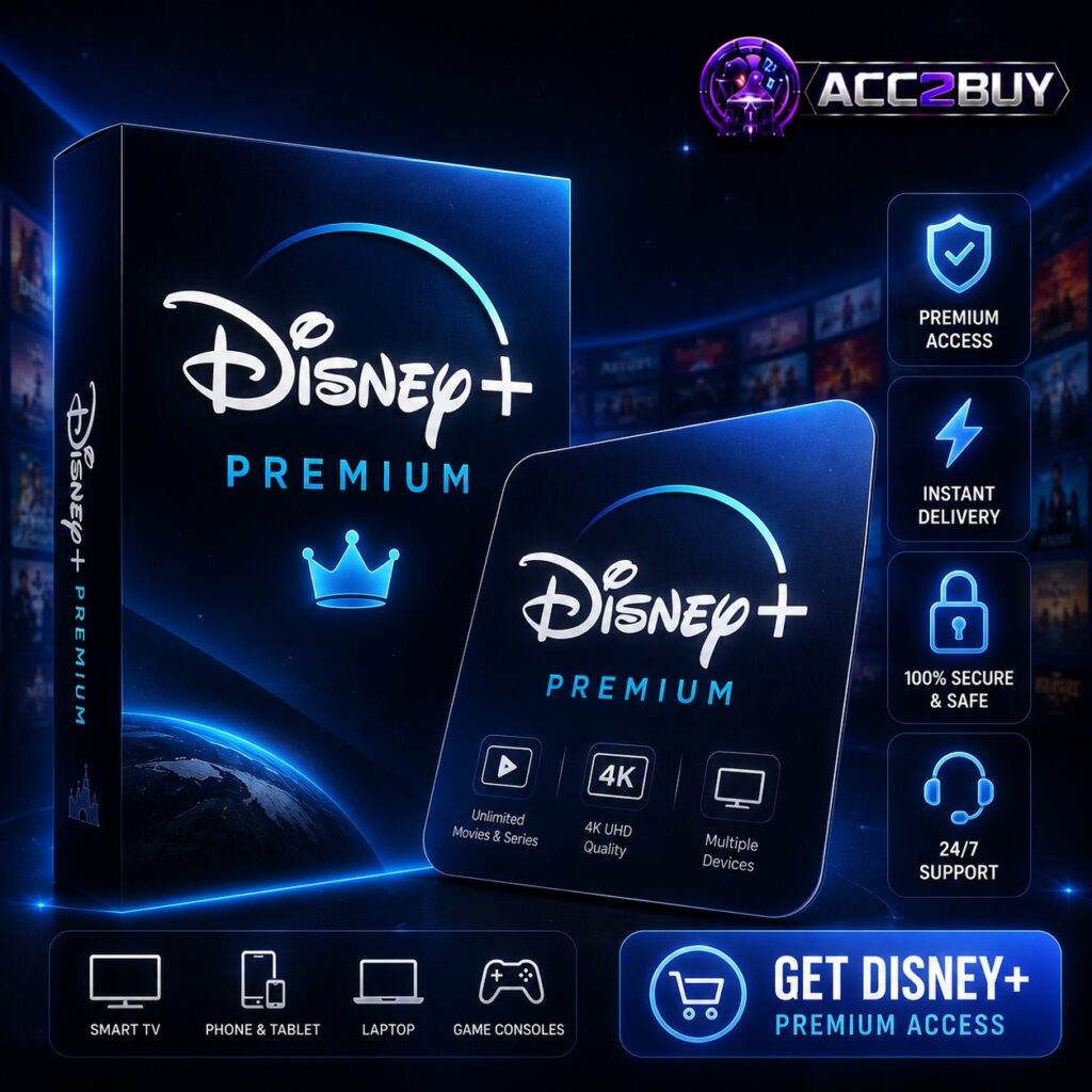 Disney+ — the Buy Disney+ Account listing image at ACC2BUY