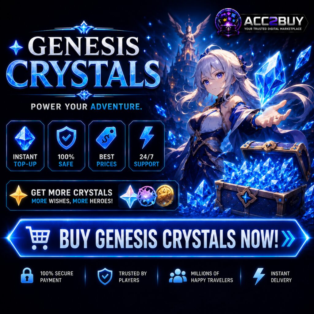 Genesis Crystals product photo — part of ACC2BUY's Gaming catalog
